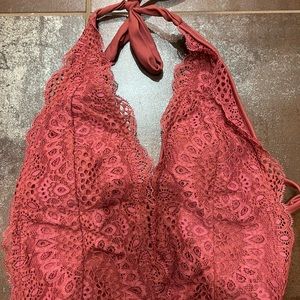 Coral One-piece Swim Suit